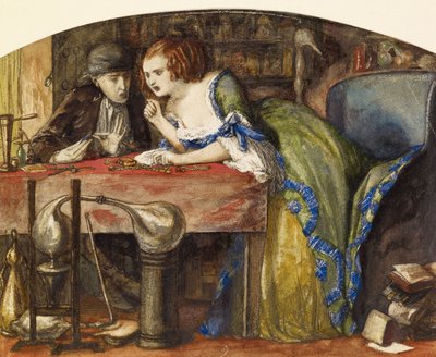 The Laboratory by Dante Gabriel Charles Rossetti